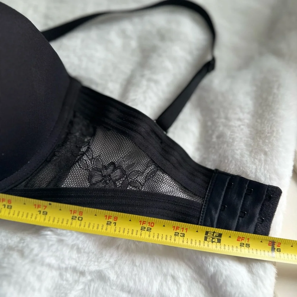 Elegant Black Lace Bra